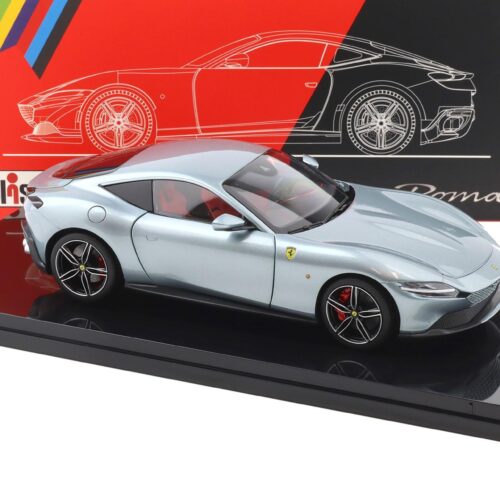 1:18 Polistil Ferrari Roma Coupe 2019 Grigio Titan grey metallic with Showcase Limited