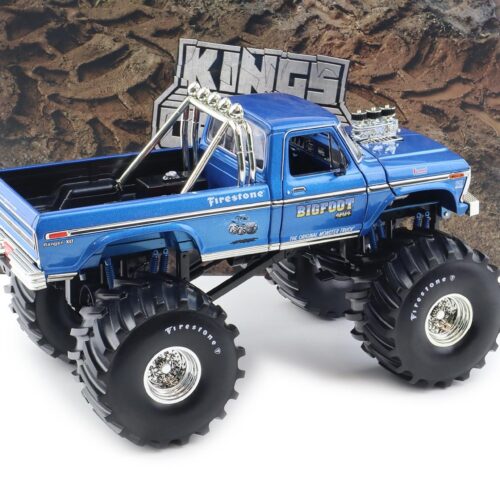 1:18 Greenlight 1974 Ford F-250 Bigfoot Monster Truck The Original blue metallic
