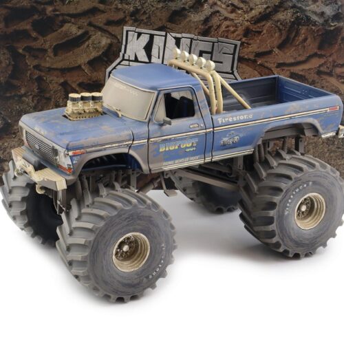 1:18 Greenlight 1974 Ford F-250 Bigfoot Monster Truck The Original Dirty Version