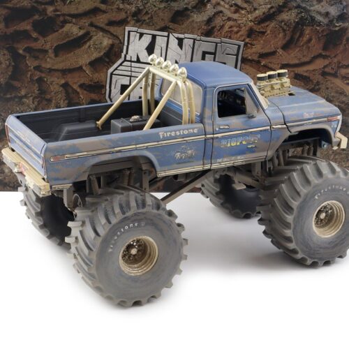 1:18 Greenlight 1974 Ford F-250 Bigfoot Monster Truck The Original Dirty Version