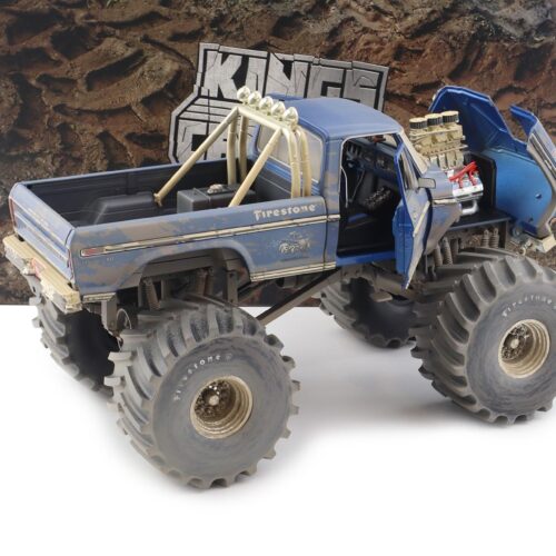 1:18 Greenlight 1974 Ford F-250 Bigfoot Monster Truck The Original Dirty Version