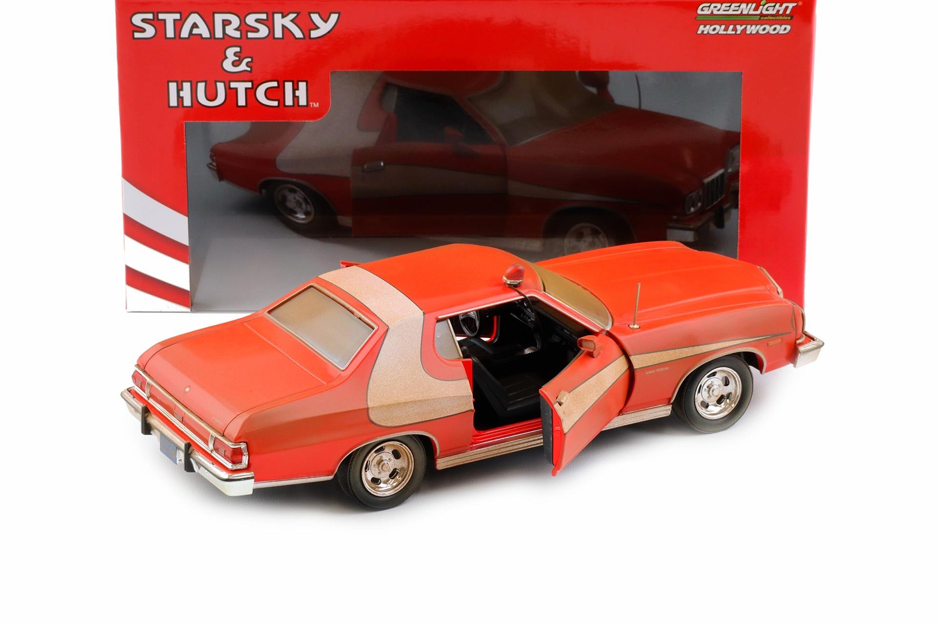 1:24 Greenlight 1976 Ford Gran Torino Starsky & Hutch Weathered Version
