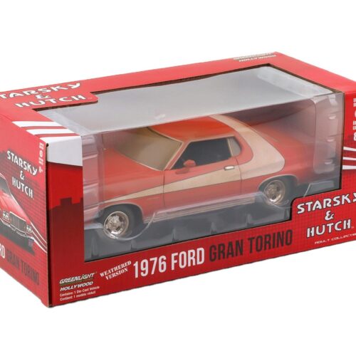 1:24 Greenlight 1976 Ford Gran Torino Starsky & Hutch Weathered Version