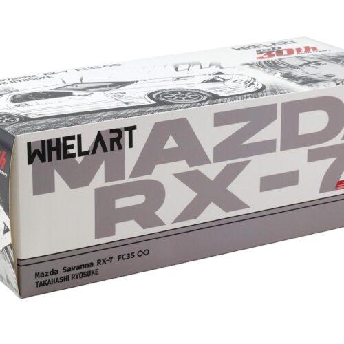 1:18 Whelart Mazda Savanna RX-7 FC3S Initial D 30th Anniversary Takahashi Ryosuke