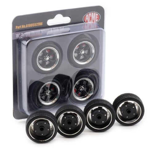 1:18 ACME Street Fighter Torque Thrust Wheel and Tire Set Radsatz Räder 4 pcs.