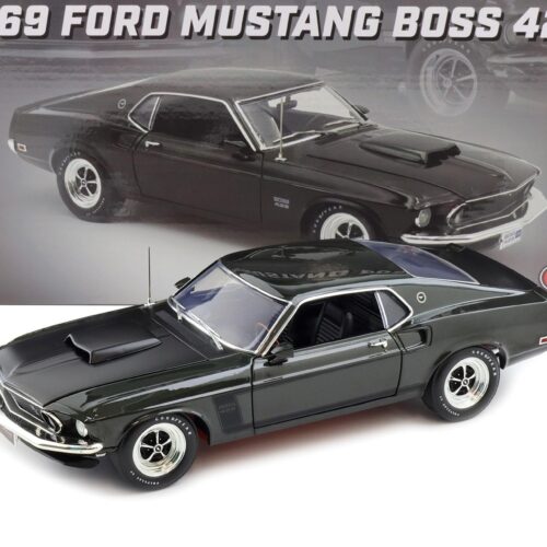 1:18 ACME 1969 Ford Mustang Boss 429 Coupe black Jade Toms Garage Limited 120 pcs.