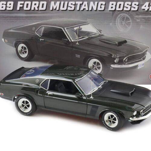 1:18 ACME 1969 Ford Mustang Boss 429 Coupe black Jade Toms Garage Limited 120 pcs.