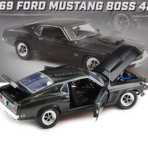 1:18 ACME 1969 Ford Mustang Boss 429 Coupe black Jade Toms Garage Limited 120 pcs.