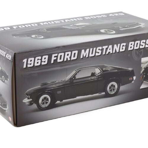1:18 ACME 1969 Ford Mustang Boss 429 Coupe black Jade Toms Garage Limited 120 pcs.