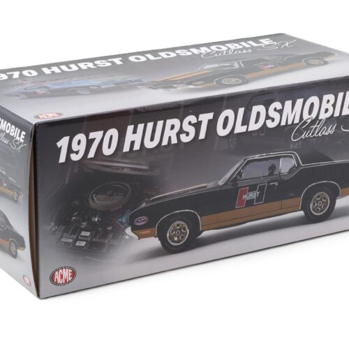 1:18 ACME 1970 Hurst Oldsmobile Cutlass SX Coupe silver Toms Garage - Limited 120 pcs.