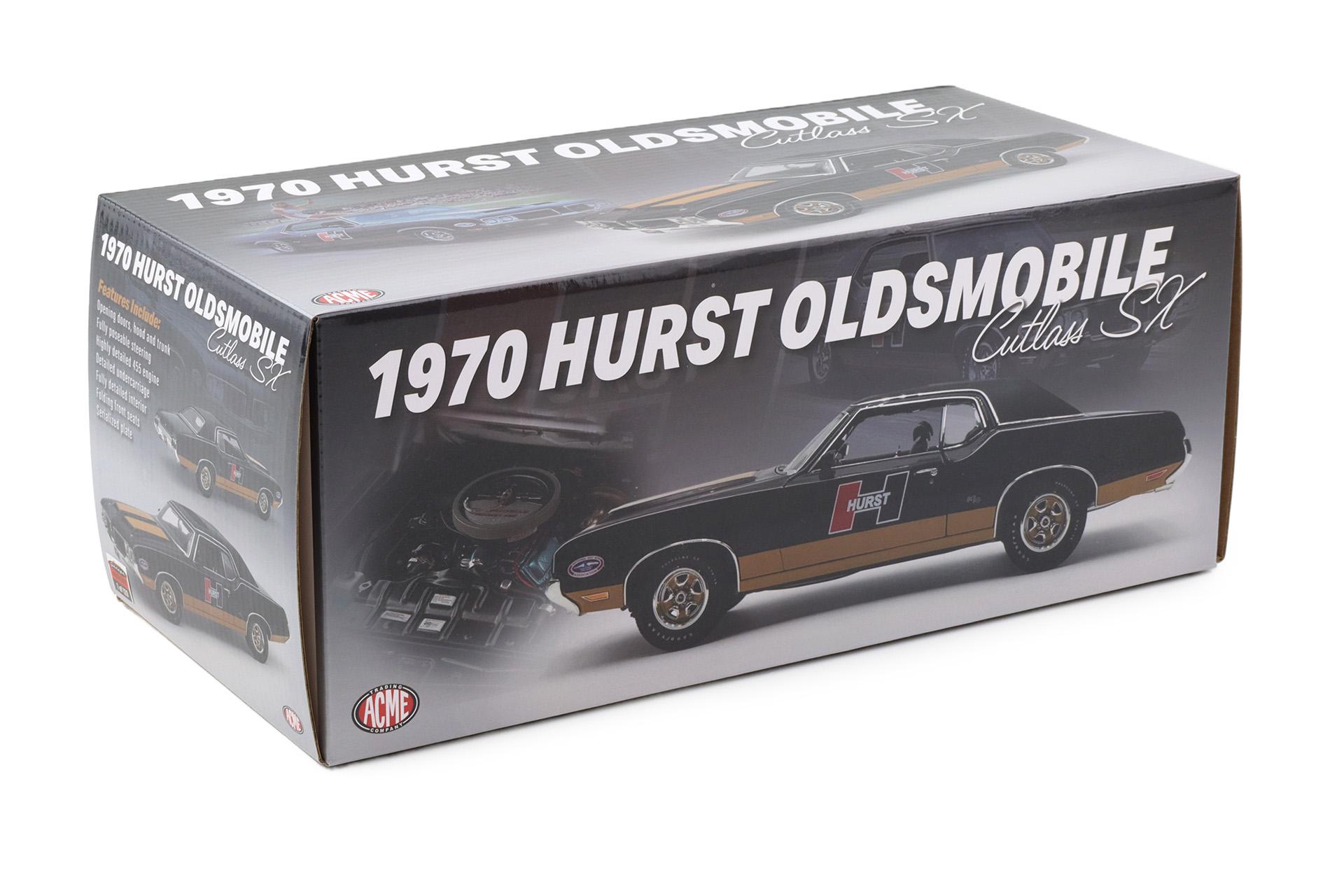 1:18 ACME 1970 Hurst Oldsmobile Cutlass SX Coupe silver Toms Garage - Limited 120 pcs.