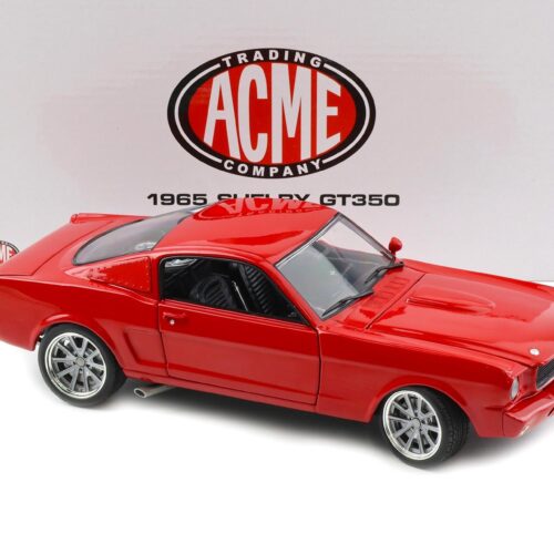 1:18 ACME Exclusive 1965 Shelby GT350R Pro Touring Coupe red - Limited 120 pcs.