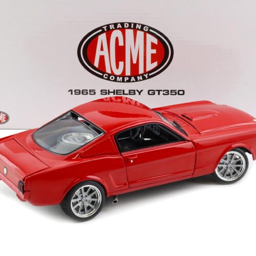 1:18 ACME Exclusive 1965 Shelby GT350R Pro Touring Coupe red - Limited 120 pcs.