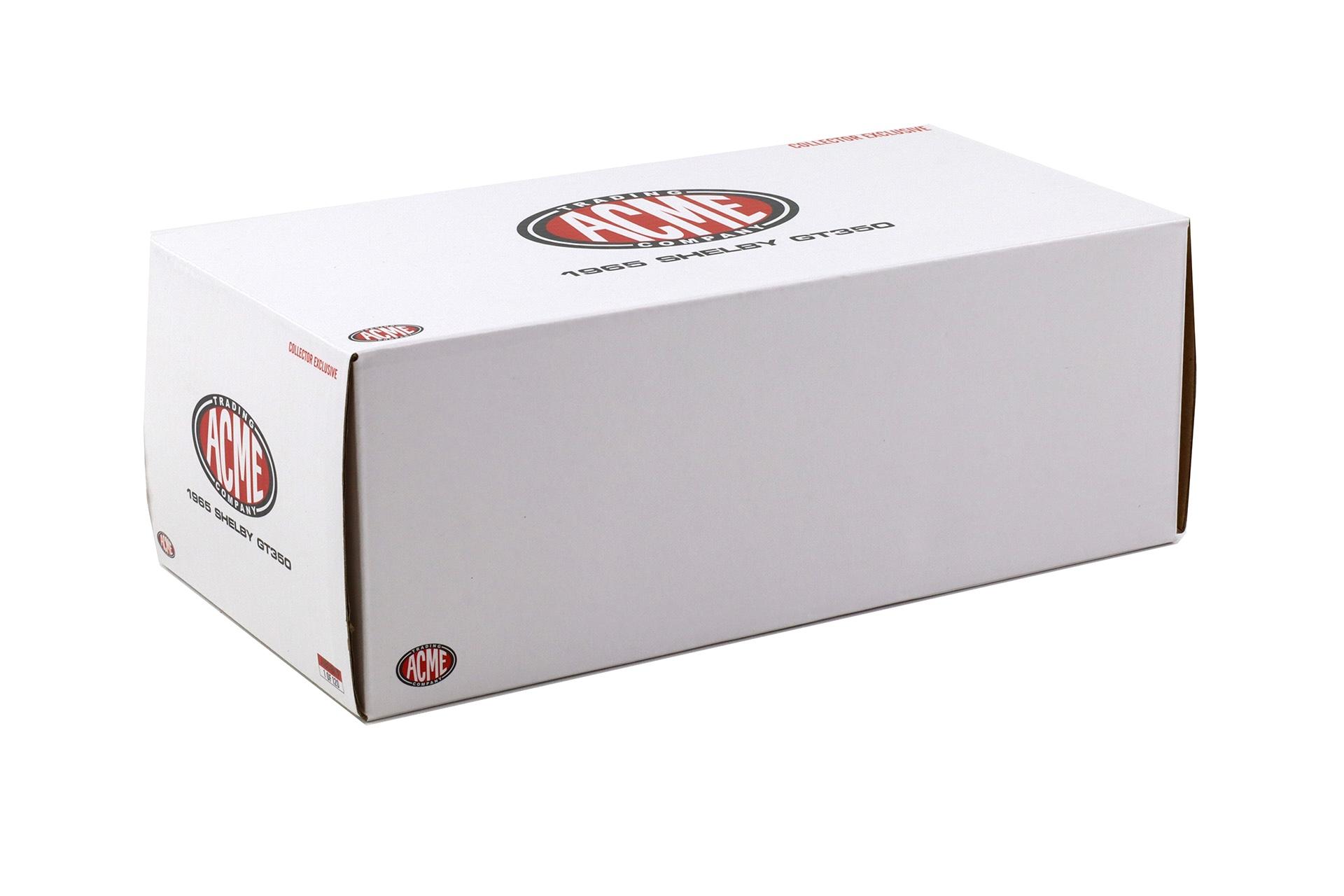 1:18 ACME Exclusive 1965 Shelby GT350R Pro Touring Coupe red - Limited 120 pcs.