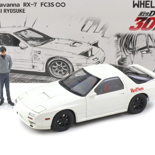 1:18 Whelart Mazda Savanna RX-7 FC3S Initial D 30th Anniversary Takahashi Ryosuke