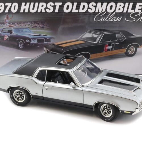 1:18 ACME 1970 Hurst Oldsmobile Cutlass SX Coupe silver Toms Garage - Limited 120 pcs.
