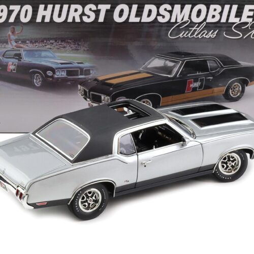 1:18 ACME 1970 Hurst Oldsmobile Cutlass SX Coupe silver Toms Garage - Limited 120 pcs.