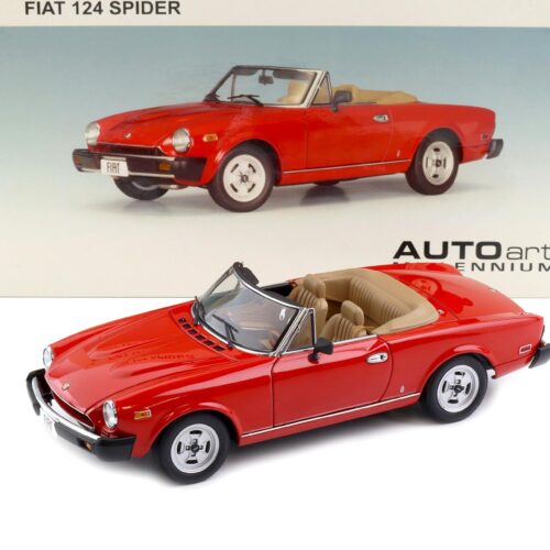 1:18 AUTOart Fiat 124 Spider red 72612