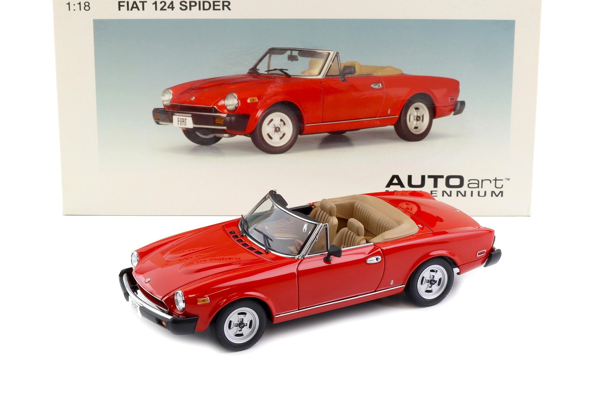 ID 110541 orig.jpg 1:18 AUTOart Fiat 124 Spider red 72612