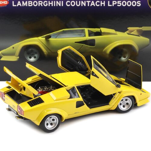 1:18 Kyosho Lamborghini Countach LP5000S Coupe yellow 08322Y