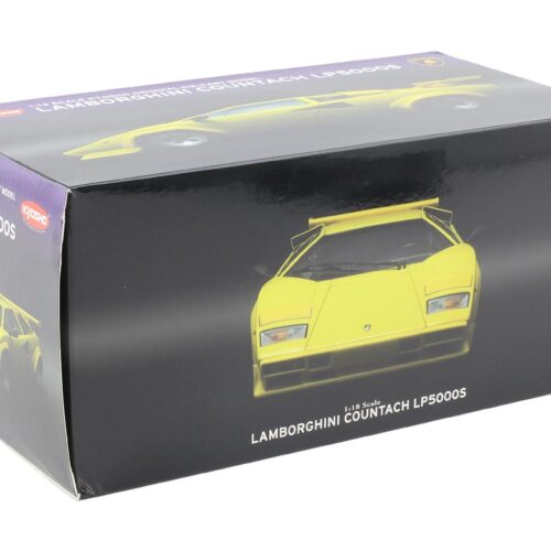 1:18 Kyosho Lamborghini Countach LP5000S Coupe yellow 08322Y