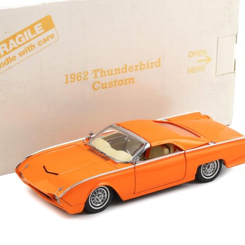 1:24 Danbury Mint 1962 Ford Thunderbird Custom Sunset orange pearl with box