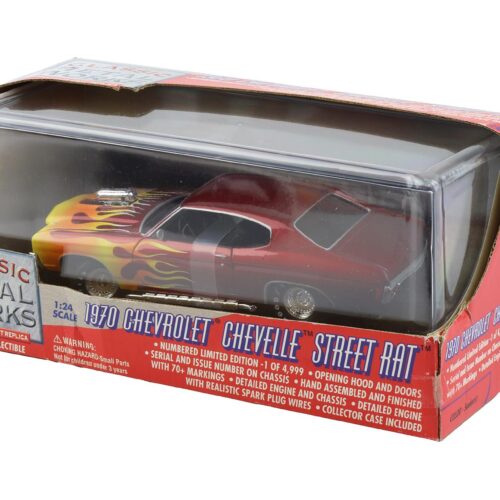 1:24 Classic Metal Works 1970 Chevrolet Chevelle Street Rat Sunburst with Showcase