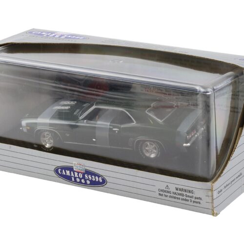 1:24 Classic Metal Works 1969 Chevrolet Camaro SS396 Coupe Fathom green with Showcase