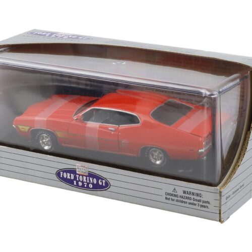 1:24 Classic Metal Works 1970 Ford Torino GT Calypso Coral with Showcase
