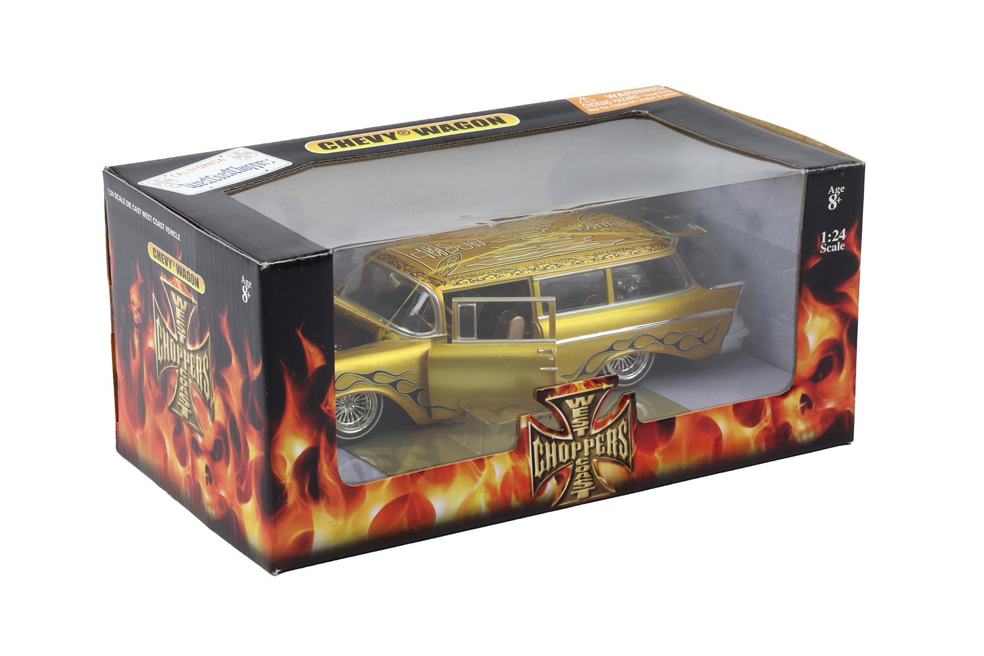 ID 110659 orig.jpg 1:24 West Coast Choppers Chevrolet Chevy Wagon gold metallic