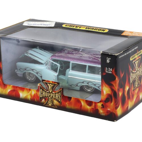 1:24 West Coast Choppers Chevrolet Chevy Wagon blue/ purple