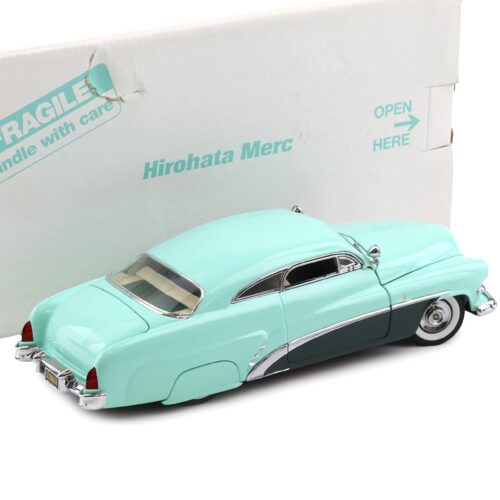 1:24 Danbury Mint 1951 Mercury Custom Coupe Hirohata Merc green with box