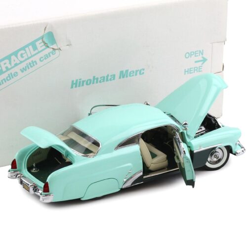 1:24 Danbury Mint 1951 Mercury Custom Coupe Hirohata Merc green with box