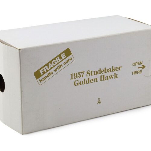 1:24 Danbury Mint 1957 Studebaker Golden Hawk Tiara gold/ white with box