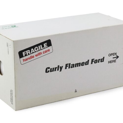 1:24 Danbury Mint 1949 Ford Custom Coupe Curly Flamed dark green with box