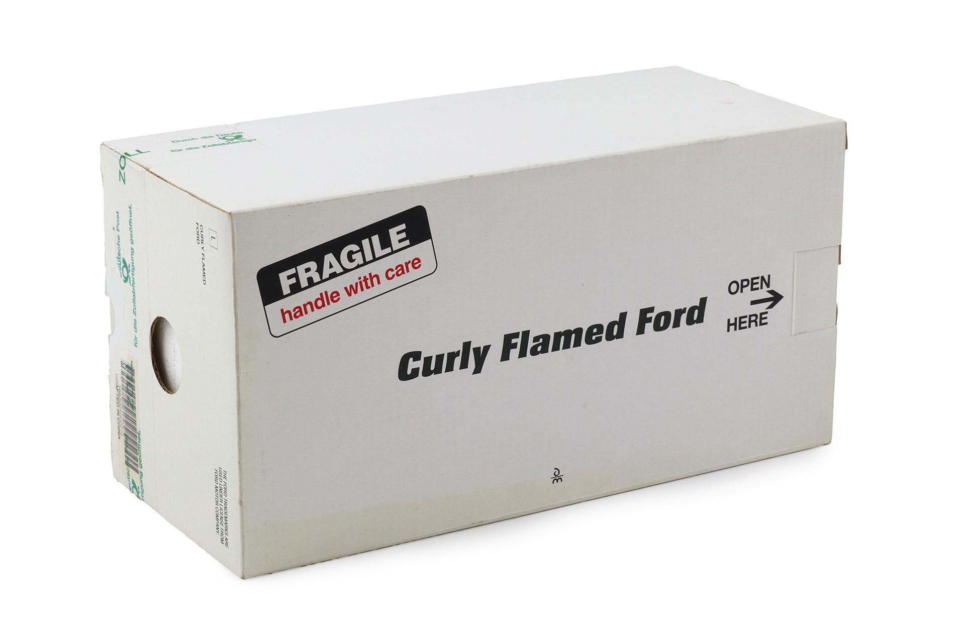 1:24 Danbury Mint 1949 Ford Custom Coupe Curly Flamed dark green with box