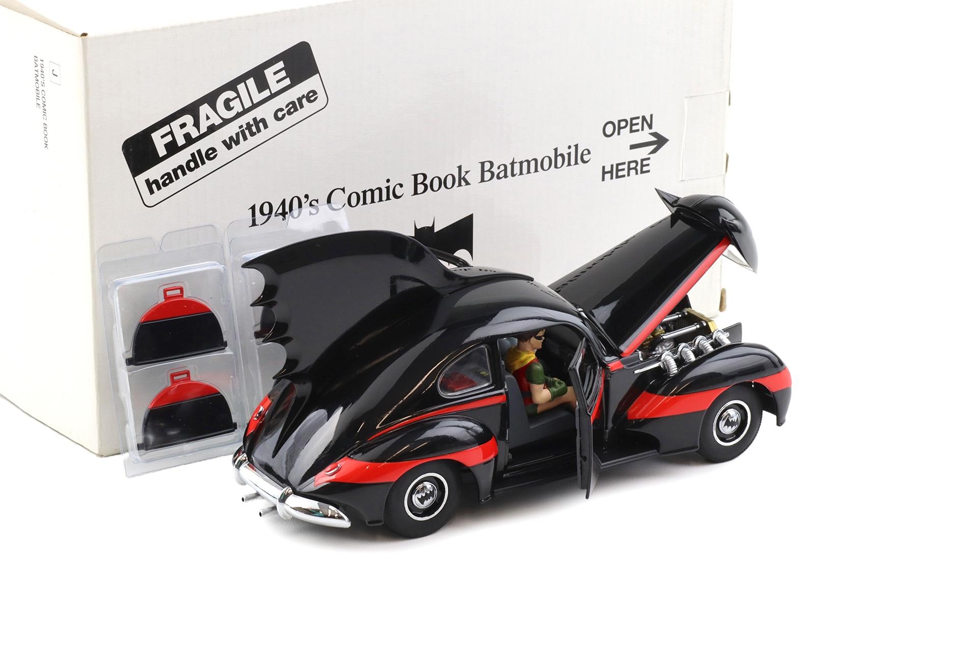 1:24 Danbury Mint 1940´s Comic Book Batmobile Batman black with box