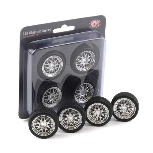 1:18 ACME Street Fighter 18" Wheel and Tire Set Radsatz Räder 4 pcs.