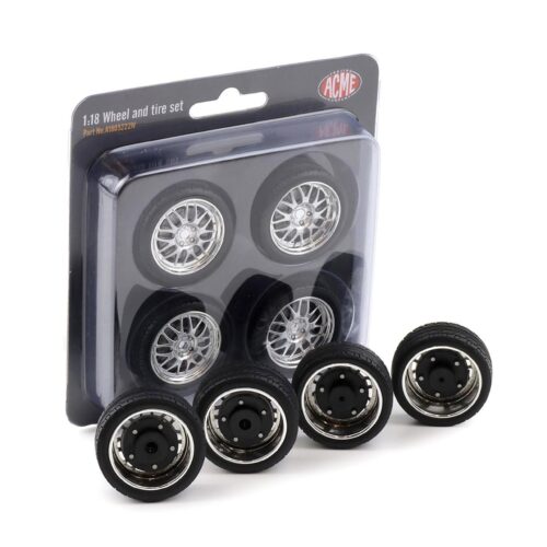 1:18 ACME Street Fighter 18" Wheel and Tire Set Radsatz Räder 4 pcs.