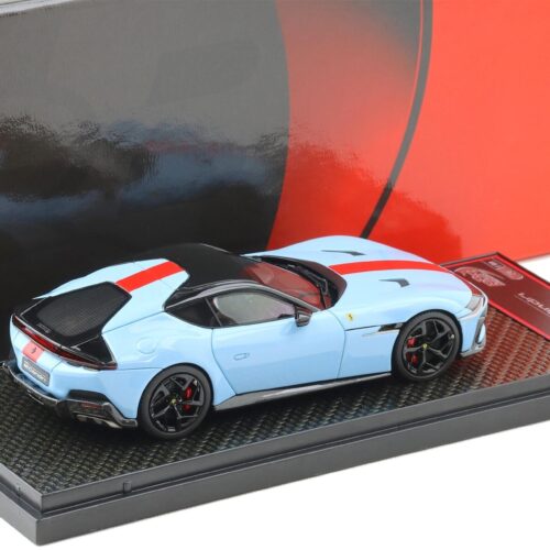 1:43 BBR Ferrari 12Cilindri Azzurro La Plata / red stripe - Limited 99 pcs.