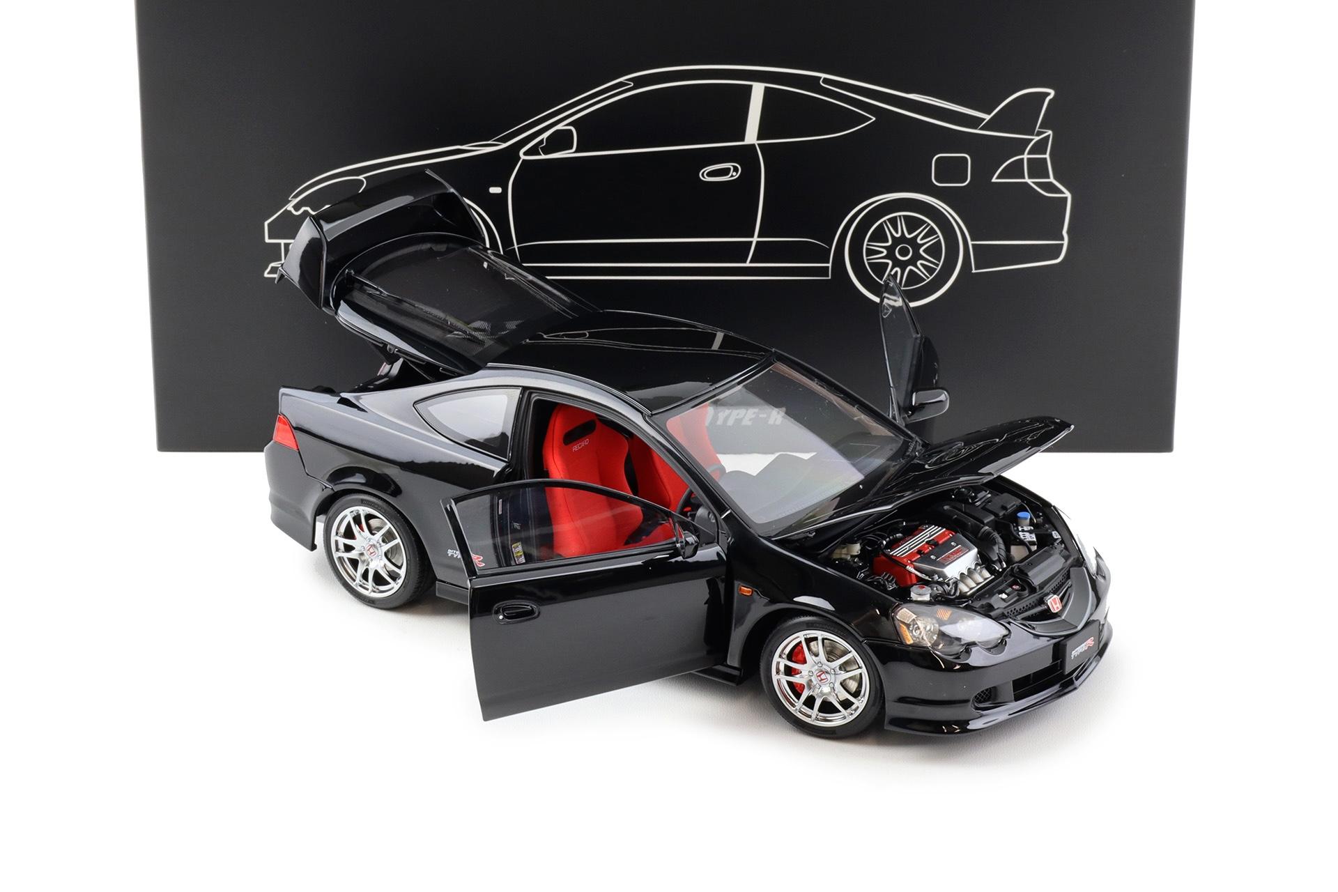 1:18 LCD Models Honda Integra Type R (DC5) Coupe black LCD18019-BL
