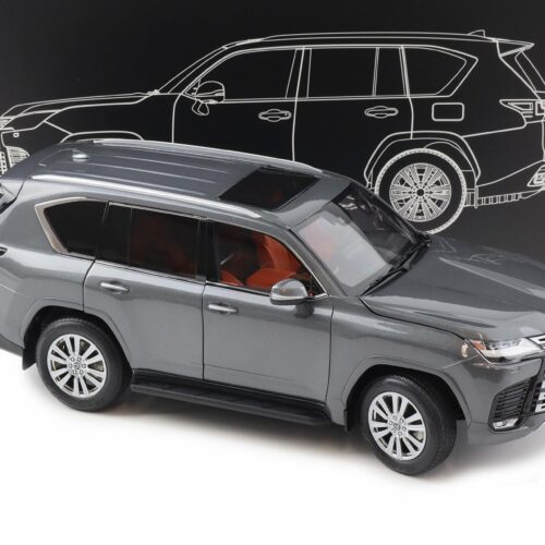 1:18 LCD Models Lexus LX600 SUV 2024 grey metallic LCD18021-GR