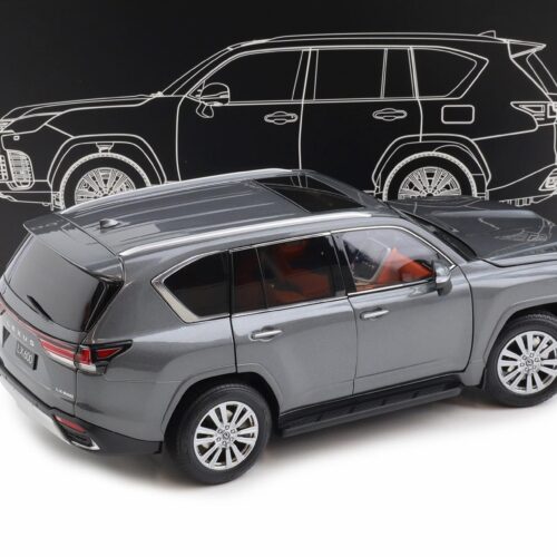 1:18 LCD Models Lexus LX600 SUV 2024 grey metallic LCD18021-GR