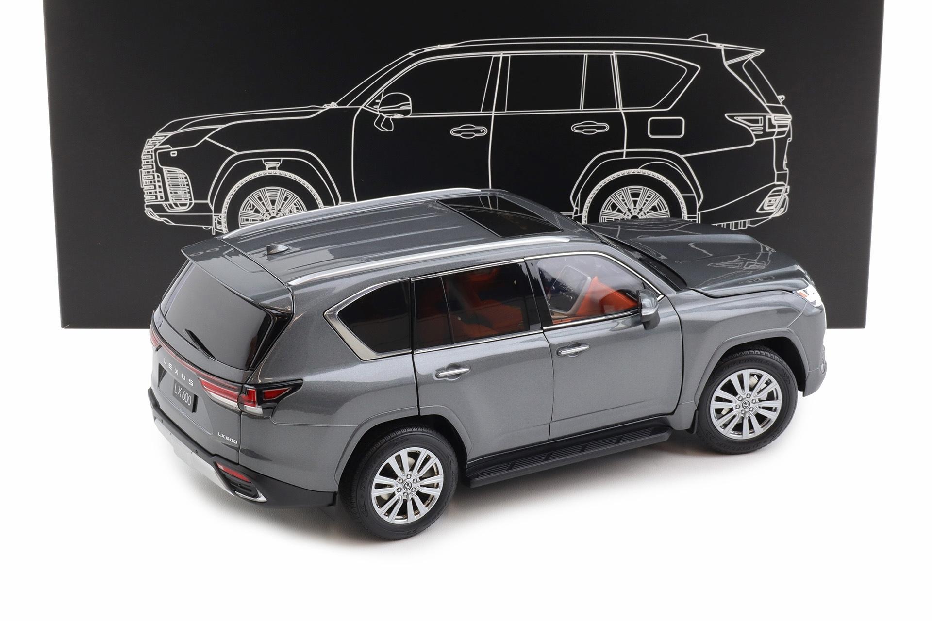 1:18 LCD Models Lexus LX600 SUV 2024 grey metallic LCD18021-GR