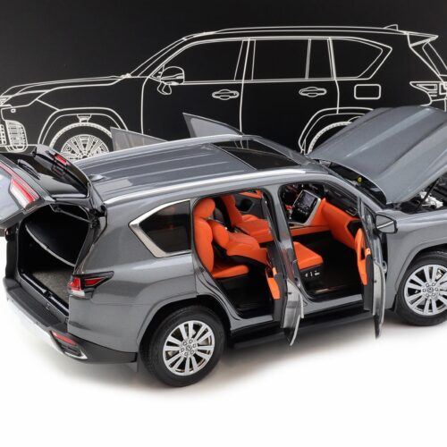 1:18 LCD Models Lexus LX600 SUV 2024 grey metallic LCD18021-GR