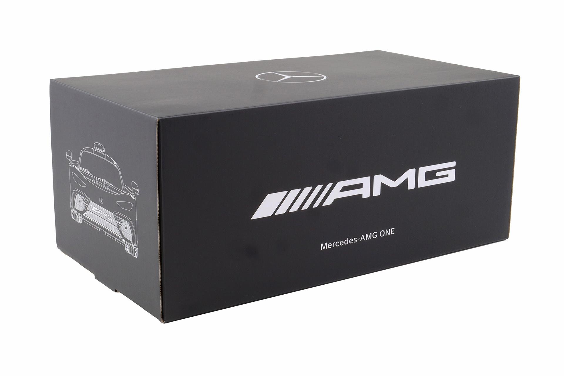 1:12 NZG Mercedes-AMG ONE C298 Star Pattern in AMG silver arrow DEALER VERSION