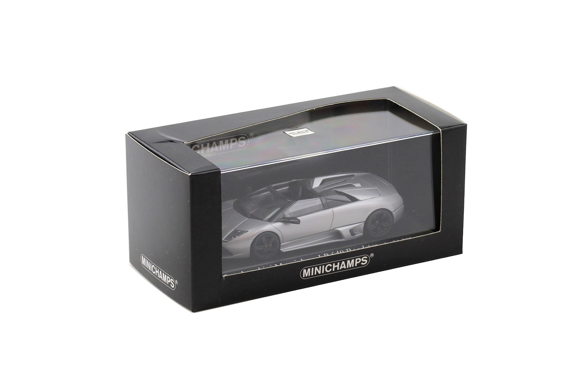 1:43 Minichamps Lamborghini Murcielago LP640 Roadster 2007 Grigio Antares grey