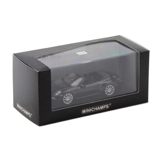 1:43 Minichamps Porsche 911 (991) Carrera S Cabriolet 2012 black