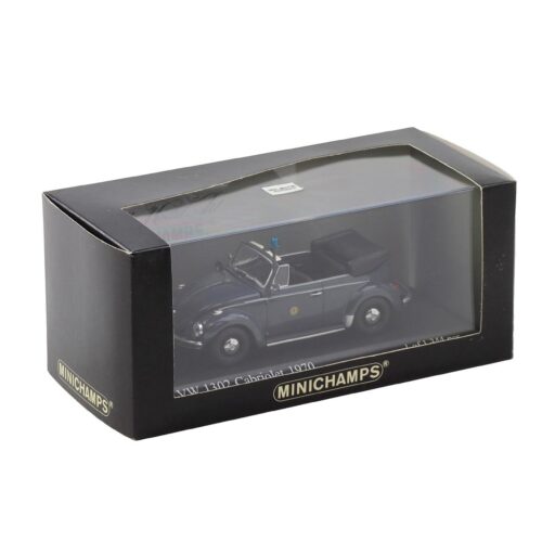 1:43 Minichamps VW 1302 Käfer Cabriolet 1970 Polizei Berlin