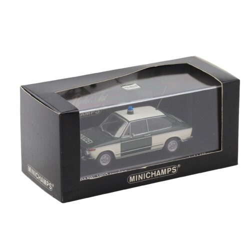 1:43 Minichamps BMW 1802 Touring 1972 Polizei München green/ white